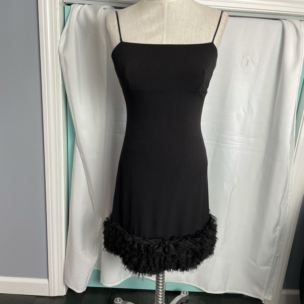 MNG little black cocktail dress size Xs
